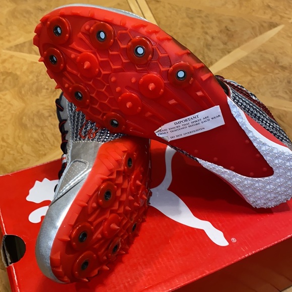 NEW!! Puma Complete TFX Miler 2 Mens track & field spike shoes Size 13 - Picture 8 of 10